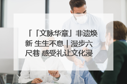 「文脉华章」非遗焕新 生生不息｜漫步六尺巷 感受礼让文化浸润的“巷”往生活