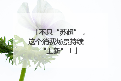 不只“苏超”，这个消费场景持续“上新”！