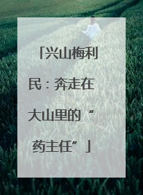 兴山梅利民：奔走在大山里的“药主任”