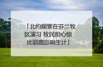 北约频繁在芬兰牧区演习 牧民担心惊扰驯鹿影响生计
