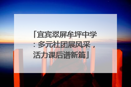 宜宾翠屏牟坪中学：多元社团展风采，活力课后谱新篇