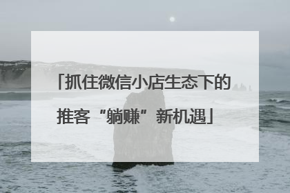 抓住微信小店生态下的推客“躺赚”新机遇