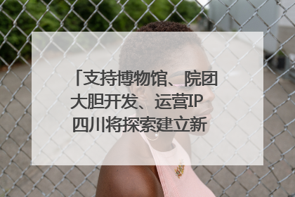支持博物馆、院团大胆开发、运营IP 四川将探索建立新的收入分配激励机制｜新闻发布最前线