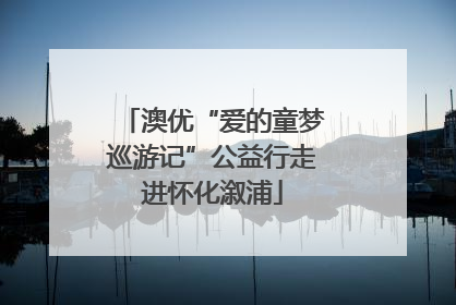 澳优“爱的童梦巡游记”公益行走进怀化溆浦