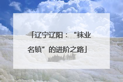 辽宁辽阳：“袜业名镇”的进阶之路