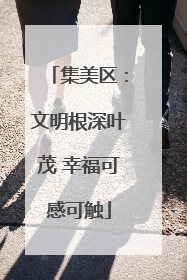 集美区：文明根深叶茂 幸福可感可触