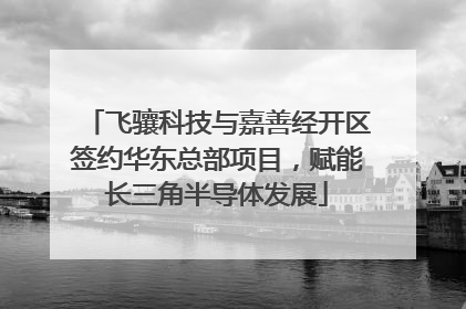 飞骧科技与嘉善经开区签约华东总部项目，赋能长三角半导体发展