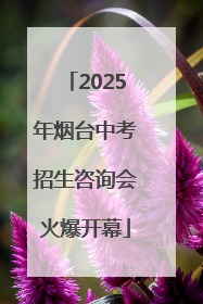 2025年烟台中考招生咨询会火爆开幕